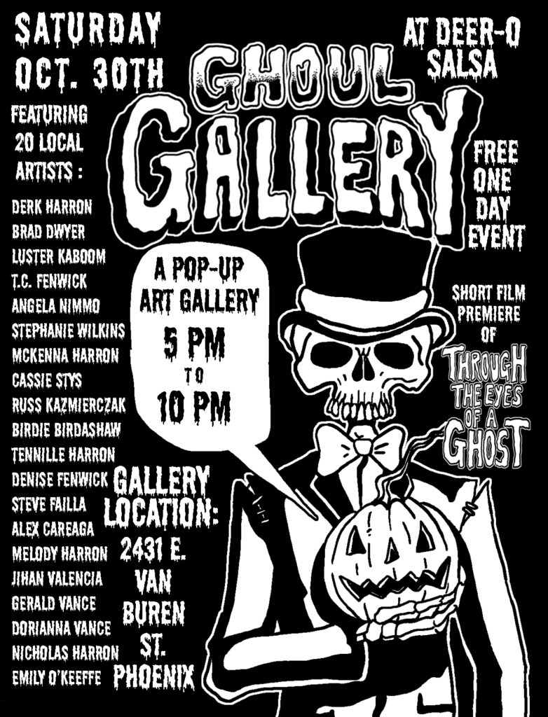 Ghoul Gallery Flyer